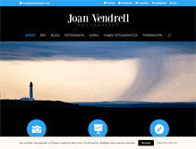 Tablet Screenshot of joanvendrell.com